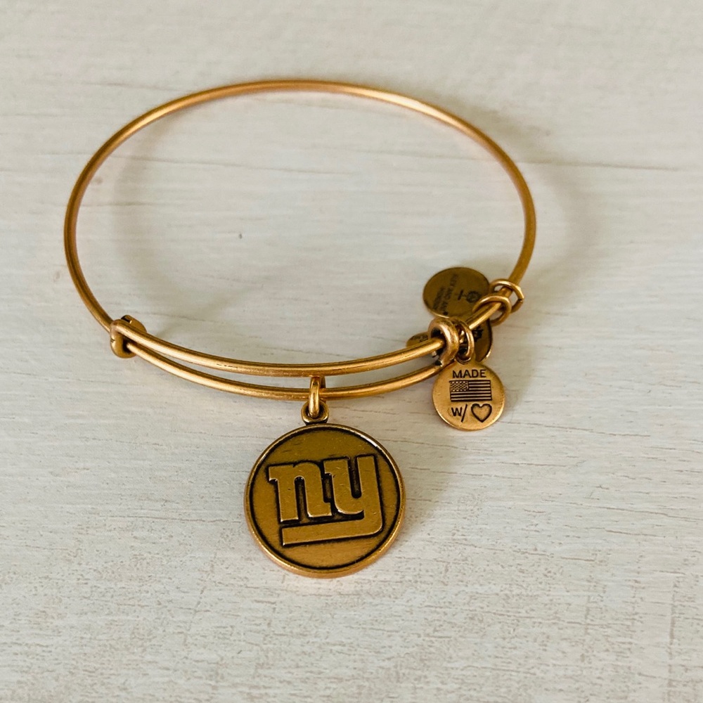 Alex and Ani NY giants charm bangle
